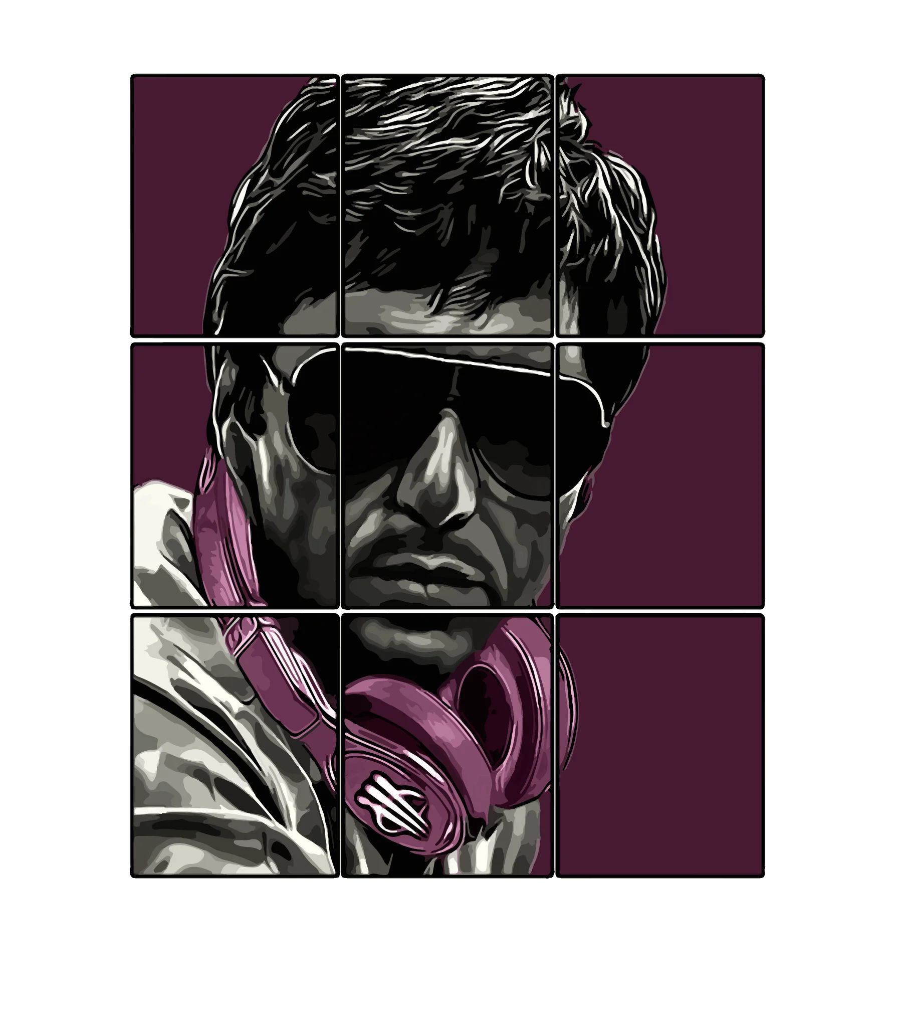 A Ma Maniére x Air Jordan 12 | illcurrency Black T-Shirt (PACINO)