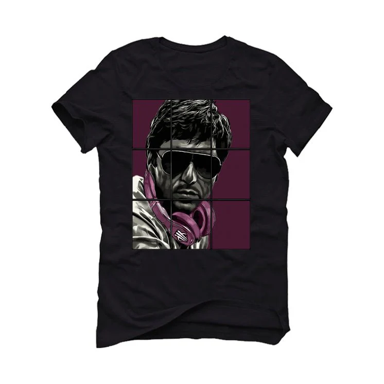 A Ma Maniére x Air Jordan 12 | illcurrency Black T-Shirt (PACINO) - Image 2