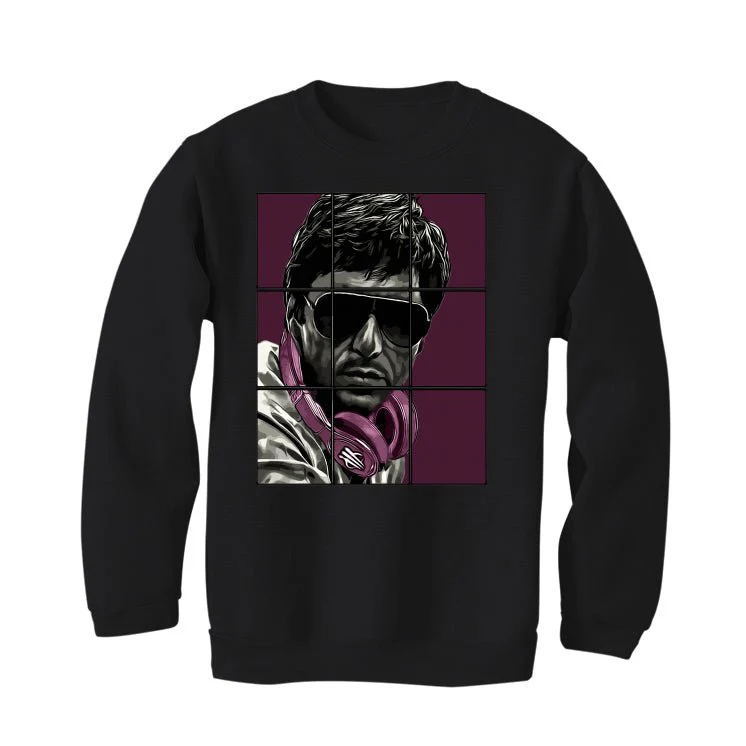 A Ma Maniére x Air Jordan 12 | illcurrency Black T-Shirt (PACINO) - Image 4