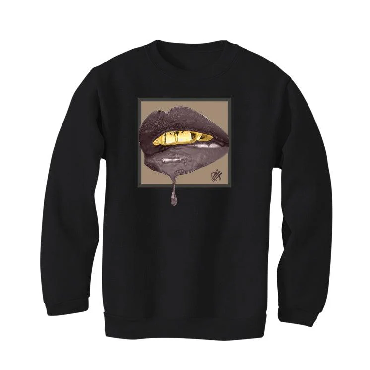A Ma Maniere x Air Jordan 3 SP 2021 Black T-Shirt (LIPSTICK) - Image 4
