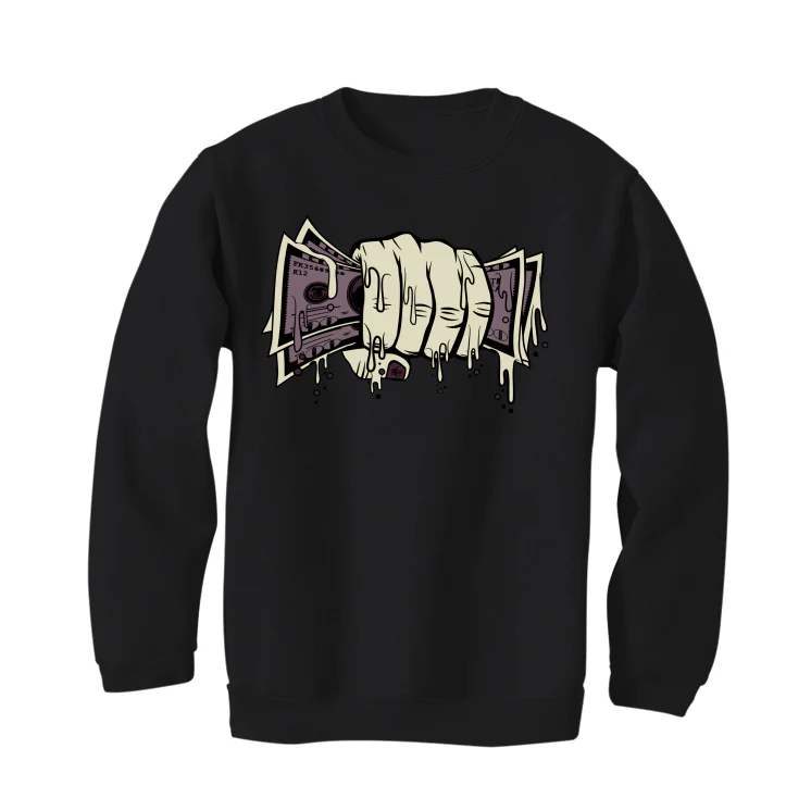 A Ma Maniere x Air Jordan 4 SP "Violet Ore" Black T-Shirt (100s) - Image 4