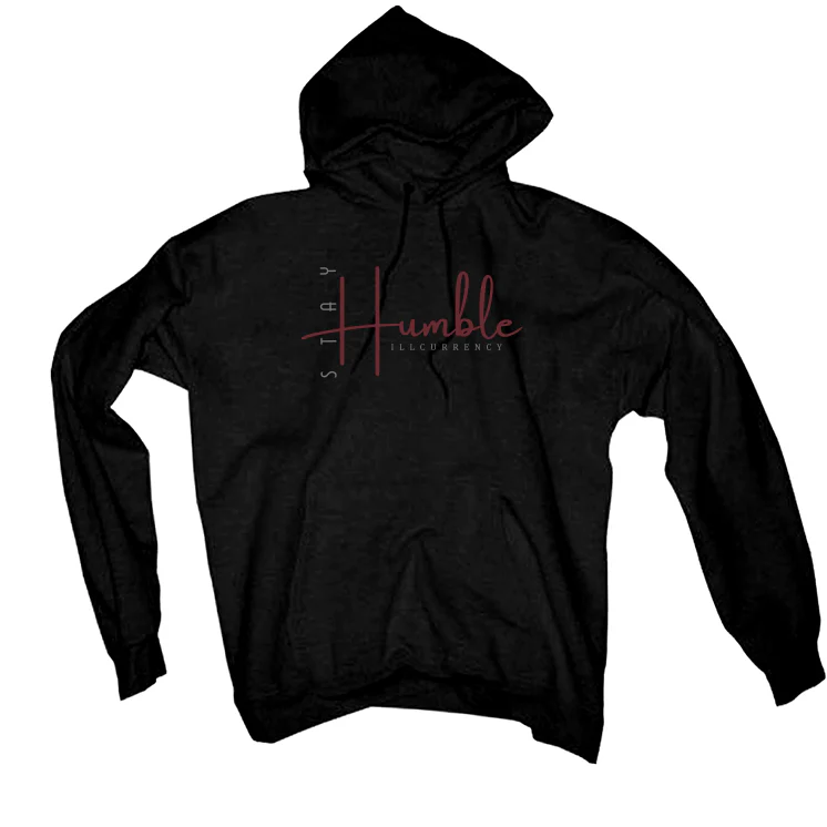 A Ma Maniére x Air Jordan 5 “Black” | illcurrency Black T-Shirt (Stay Humble) - Image 3