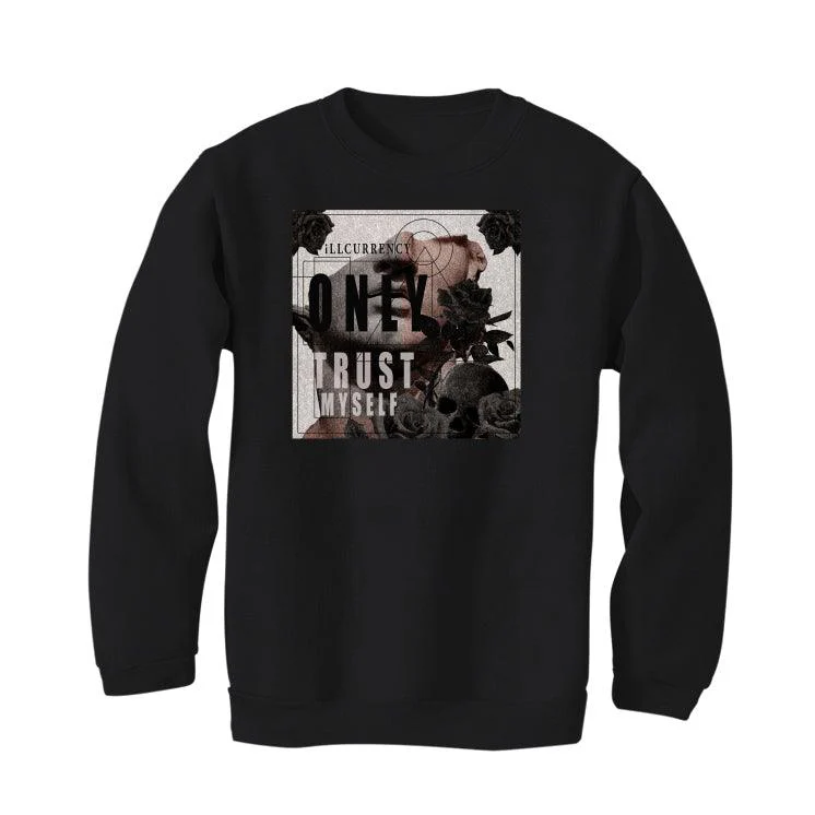 adidas YEEZY 450 "Dark Slate" 2021 Black T-Shirt (I ONLY TRUST MYSELF) - Image 4