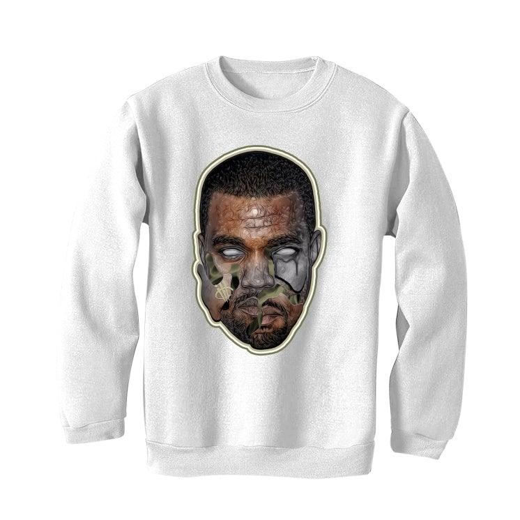 ADIDAS YEEZY BOOST 350 V2 “SULFUR” White T-Shirt (BROKEN) - Image 3