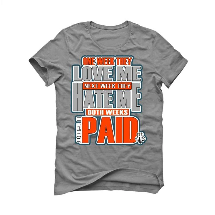 adidas Yeezy Boost 700 “Wash Orange” Grey T-Shirt (Paid) - Image 2