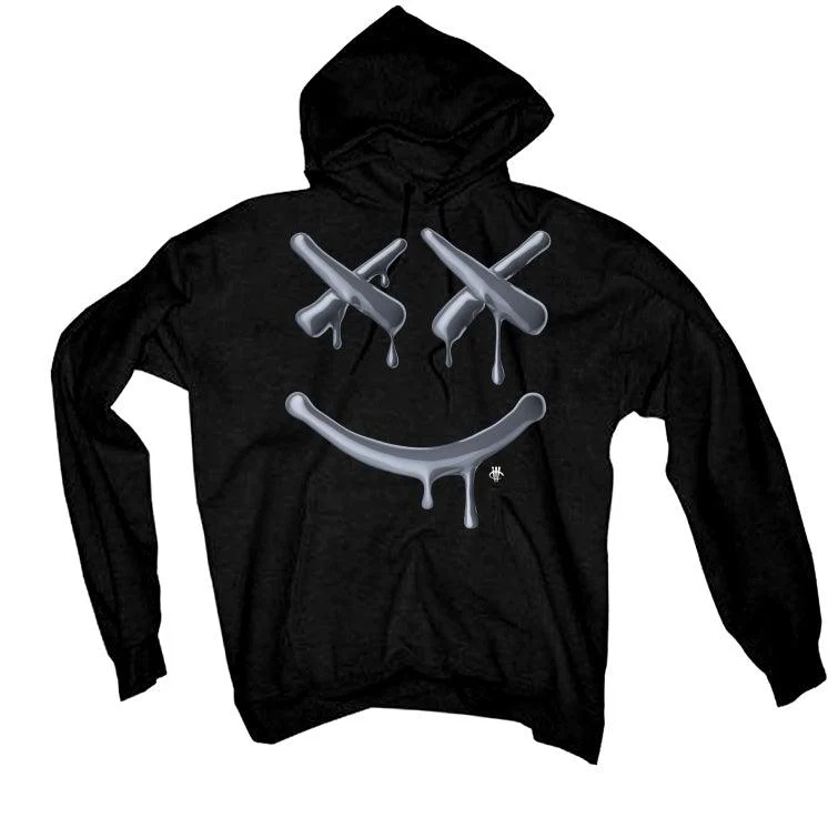 Air Foamposite One All-Over Swoosh Black Black T-Shirt (Happy Drip) - Image 2