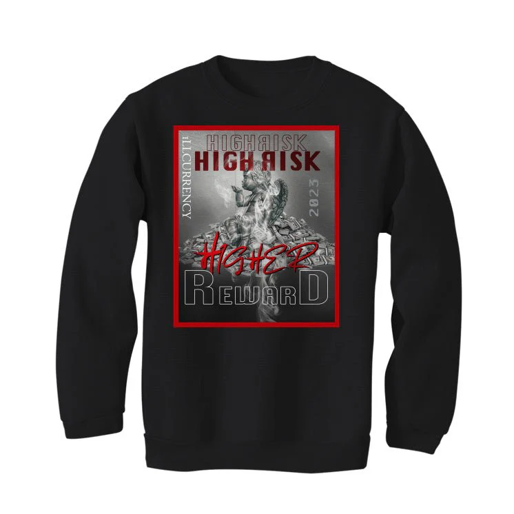 Air Jordan 1 Chicago “Lost and Found”|ILLCURRENCY Black T-Shirt (HIGHER REWARD) - Image 4