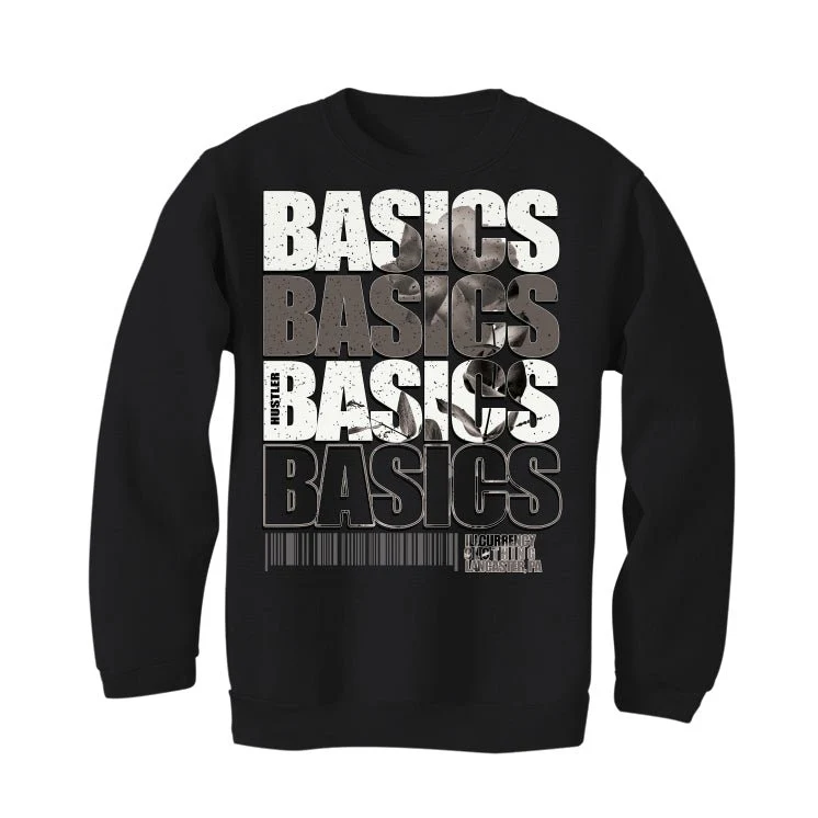 Air Jordan 1 High 85 Black White - Black T-Shirt (BASICS) - Image 4