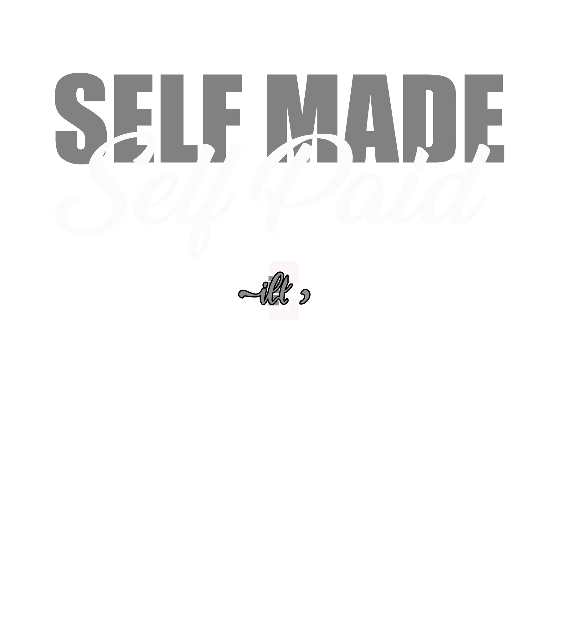 Air Jordan 1 High 85 Black White - Black T-Shirt (Self Made Self Paid)