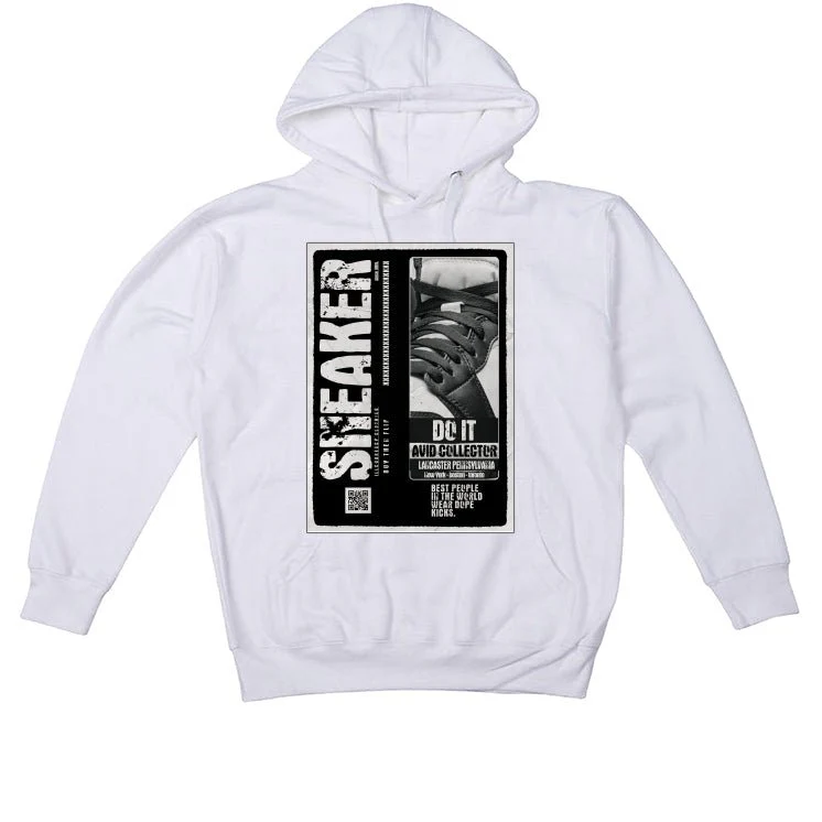 Air Jordan 1 High 85 Black White - White T-Shirt (SNEAKERS COLLECTOR) - Image 3