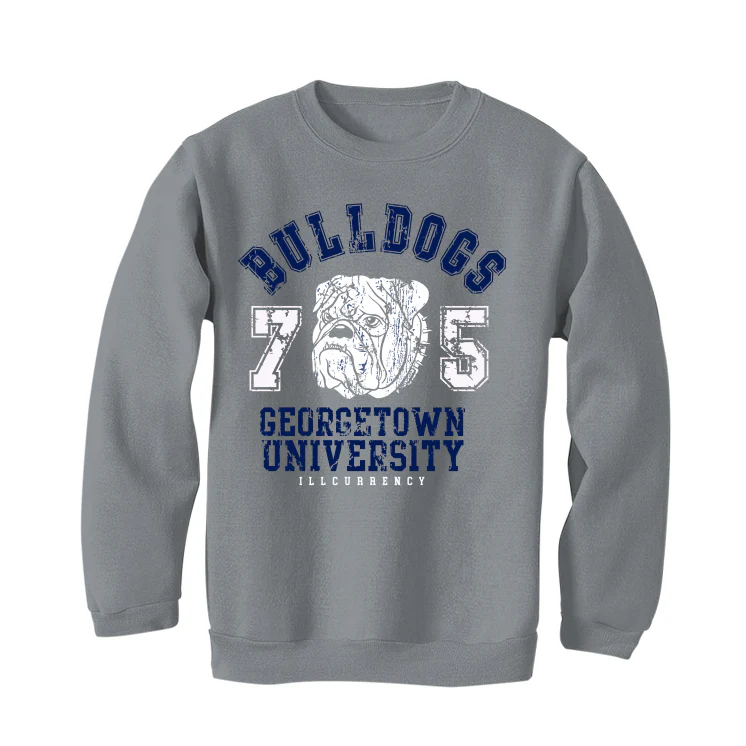 Air Jordan 1 High ‘85 “Georgetown” Grey T-Shirt (Bulldogs) - Image 4