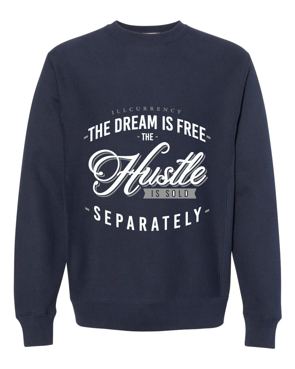Air Jordan 1 High ‘85 “Georgetown” Navy Blue T-Shirt (The dream is free) - Image 4