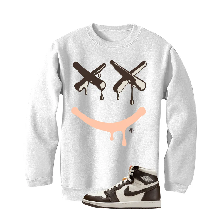 Air Jordan 1 High OG Baroque Brown White T-Shirt (Happy Drip)| illcurrency - Image 4
