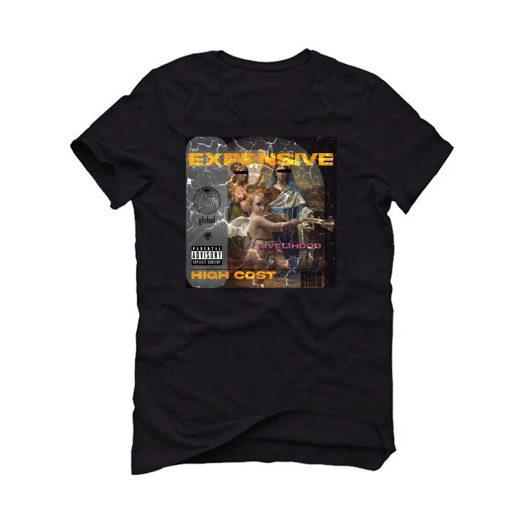 Air Jordan 1 High OG “Brotherhood” Black T-Shirt (EXPENSIVE LIVELIHOOD) - Image 2