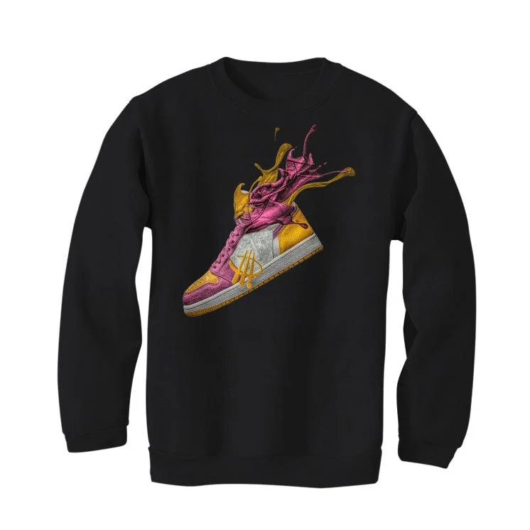 Air Jordan 1 High OG “Brotherhood” Black T-Shirt (SPLASH 1 BROTHERHOOD) - Image 4