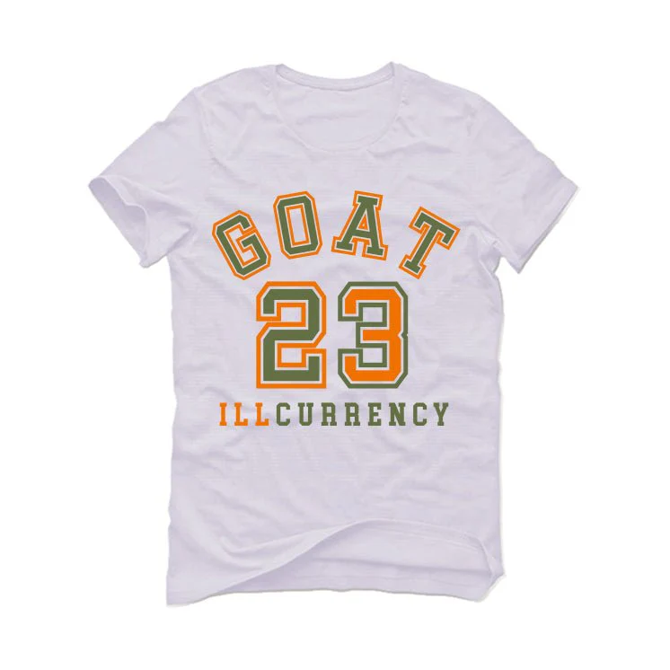 Air Jordan 1 High OG Craft “Celadon” | illcurrency White T-Shirt (GOAT 23) - Image 2