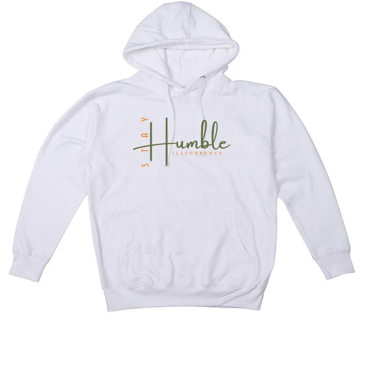 Air Jordan 1 High OG Craft “Celadon” | illcurrency White T-Shirt (Stay Humble) - Image 3