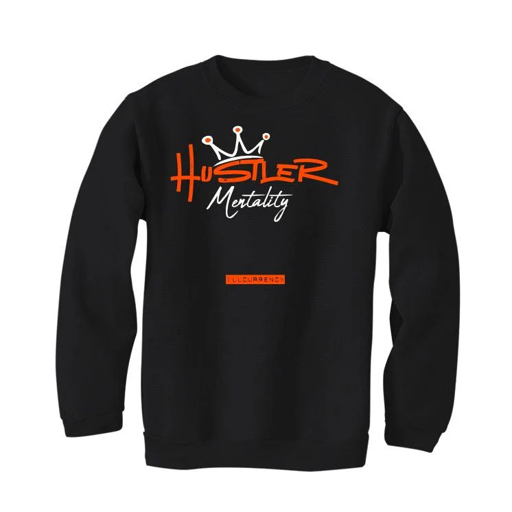 Air Jordan 1 High OG “Electro Orange” 2021 Black T-Shirt (Hustler Mentality) - Image 4