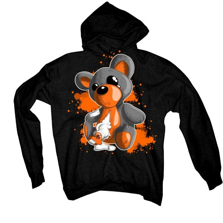 Air Jordan 1 High OG “Electro Orange” 2021 Black T-Shirt (Teddy bear) - Image 3