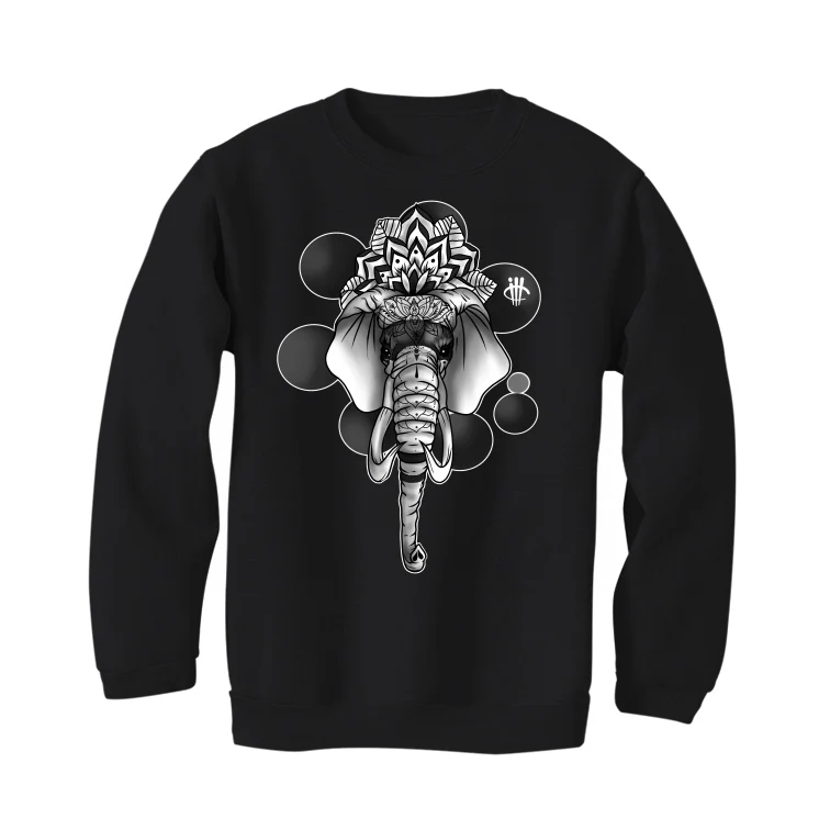 Air Jordan 1 High OG “Elephant” | illcurrency Black T-Shirt (Elephant) - Image 4