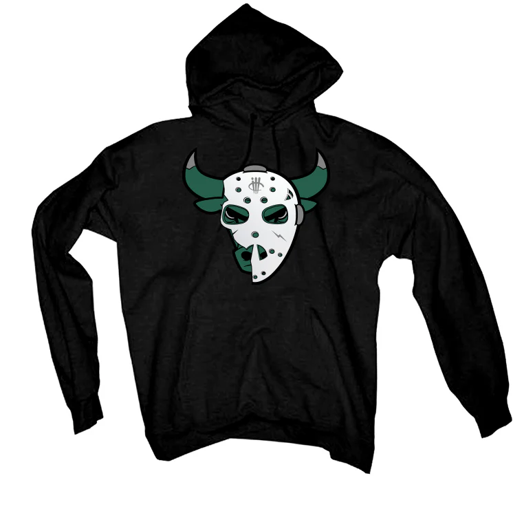 Air Jordan 1 High OG “Gorge Green” Black T-Shirt (Jason Mask) - Image 3