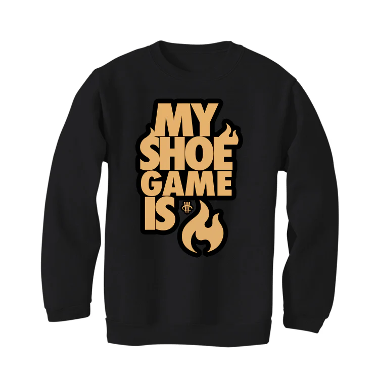 Air Jordan 1 High OG “Heirloom” Black T-Shirt (MY SHOE) - Image 4