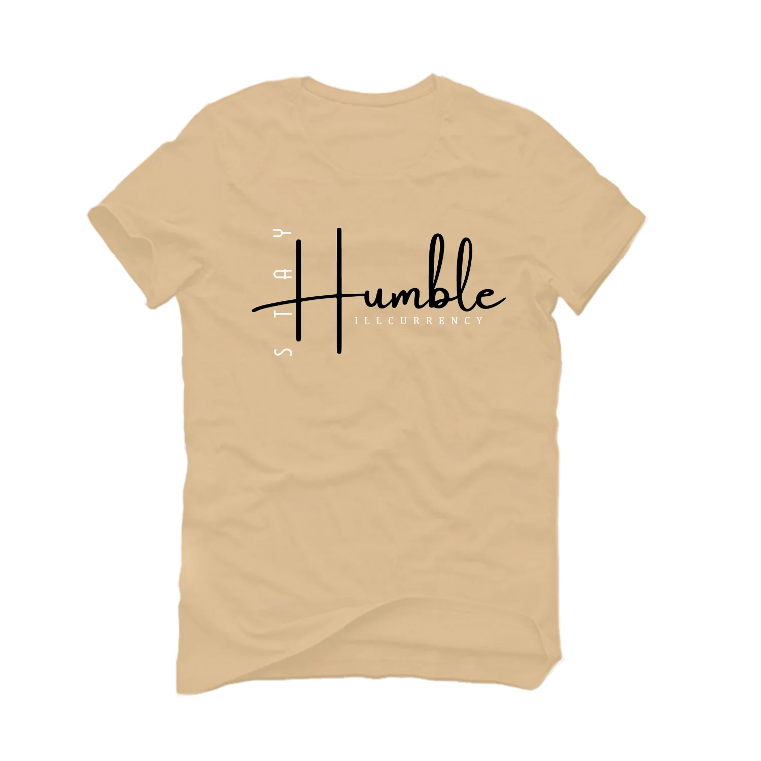 Air Jordan 1 High OG “Heirloom” Tan T-Shirt (Stay Humble) - Image 2