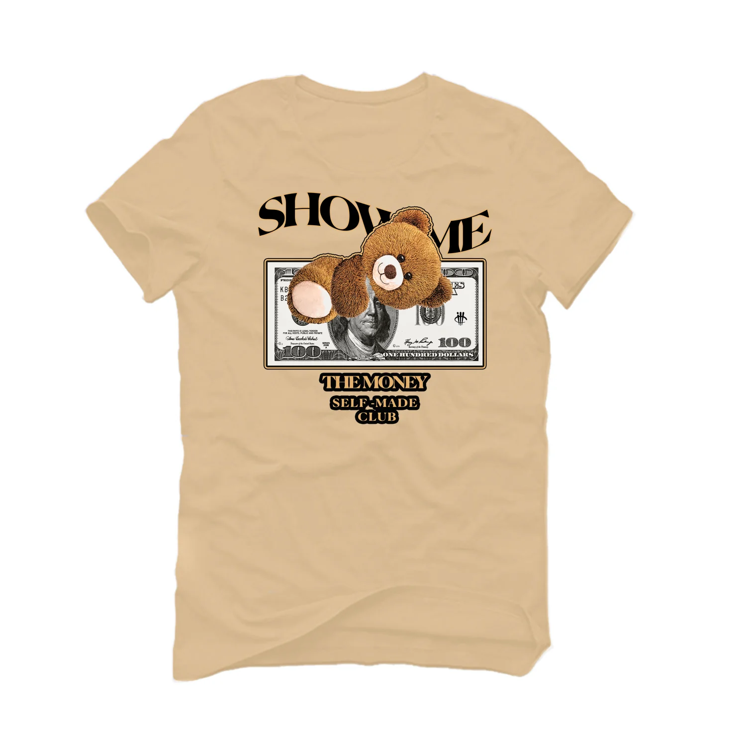 Air Jordan 1 High OG “Heirloom" Tan T-Shirt (TEDDY MO) - Image 2