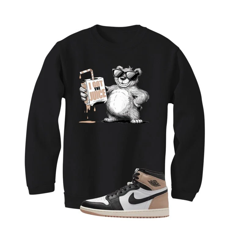 Air Jordan 1 High OG Latte Black T-Shirt (I got the juice)| illcurrency - Image 3