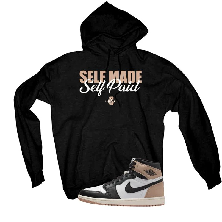 Air Jordan 1 High OG Latte Black T-Shirt (Self Made Self Paid)| illcurrency - Image 3