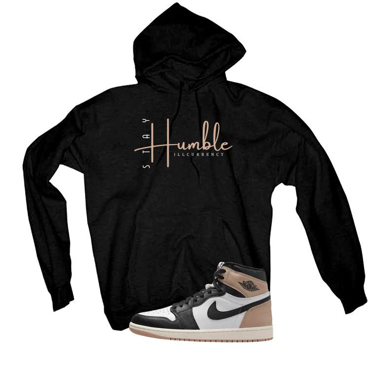 Air Jordan 1 High OG Latte Black T-Shirt (Stay Humble)| illcurrency - Image 3