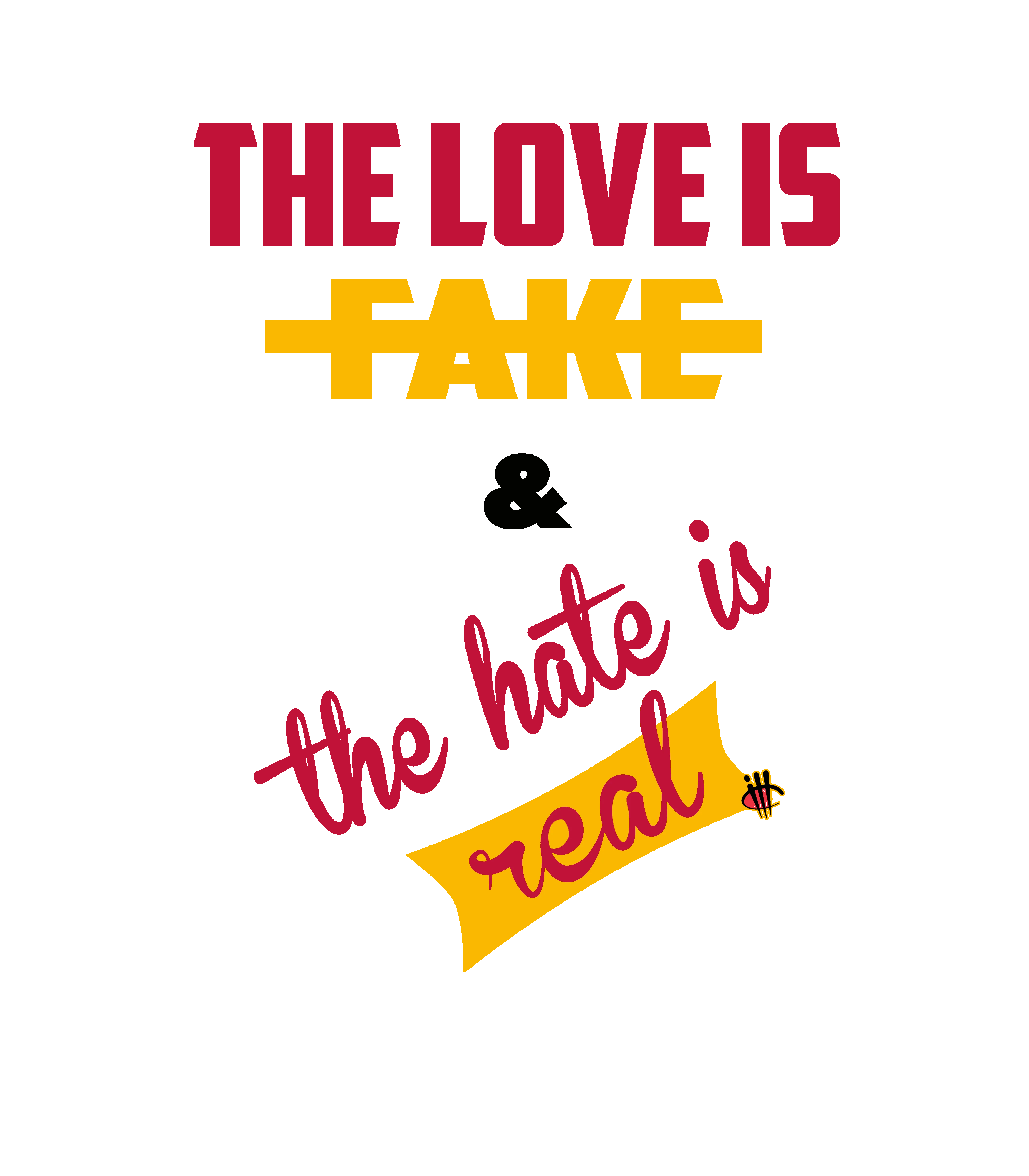 Air Jordan 1 High OG “Light Fusion Red” White T-Shirt (The love is fake)