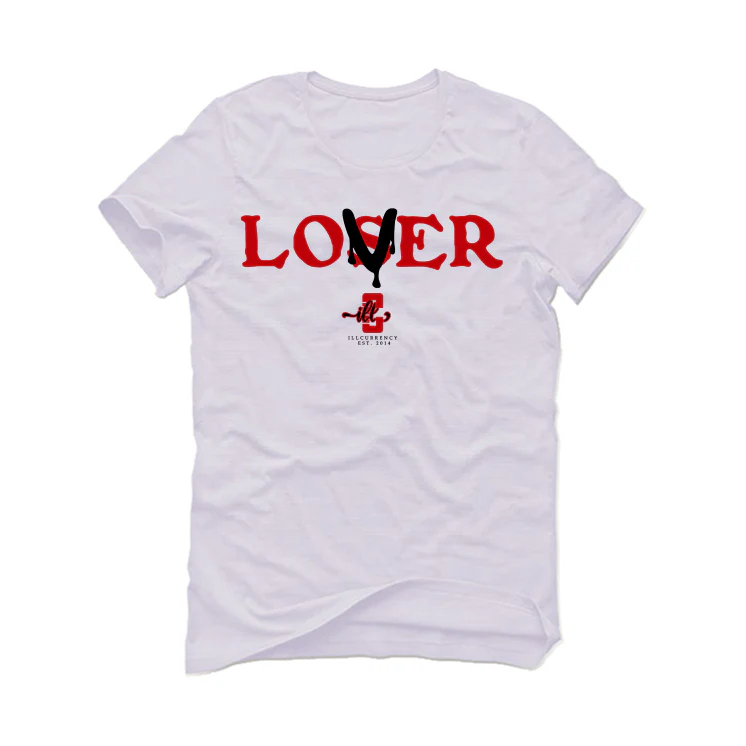 Air Jordan 1 High OG “Lost & Found” White T-Shirt (Loser) - Image 2