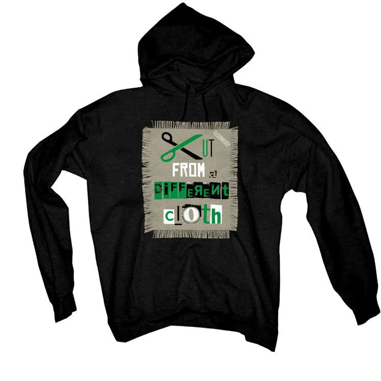 Air Jordan 1 High OG “Lucky Green” | illcurrency Black T-Shirt (Cut from a different cloth) - Image 3
