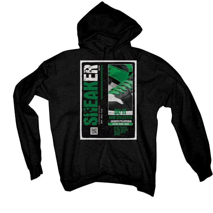 Air Jordan 1 High OG “Lucky Green” | illcurrency Black T-Shirt (SNEAKER COLLECTOR) - Image 3