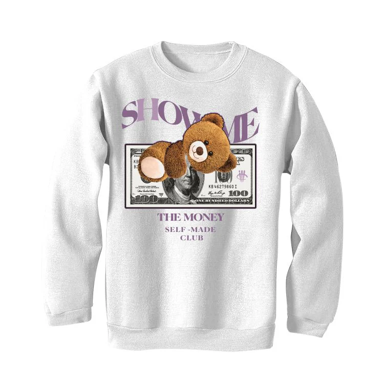 Air Jordan 1 High OG Mauve - White T-Shirt (SHOW ME) - Image 4