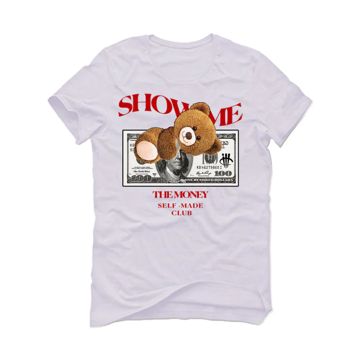 Air Jordan 1 High OG “Newstalgia”| illcurrency White T-Shirt (SHOW ME) - Image 2