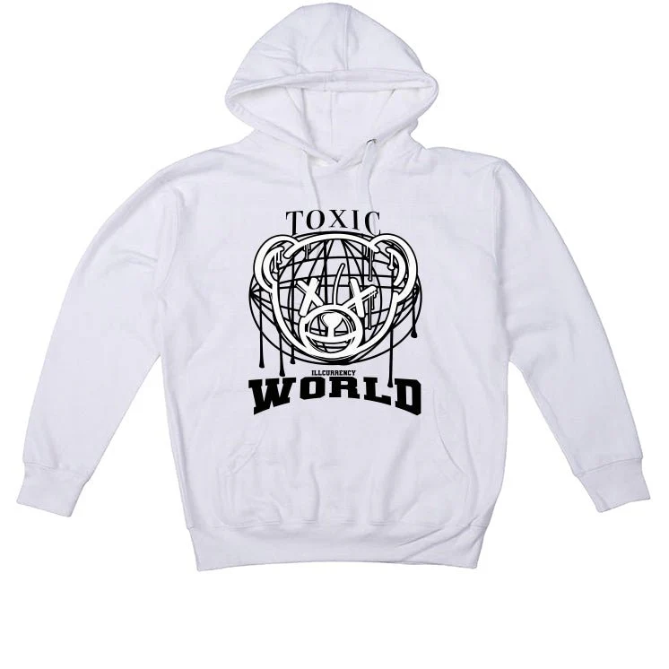 Air Jordan 1 High OG “Reverse Panda” | illcurrency White T-Shirt (Toxic World) - Image 3
