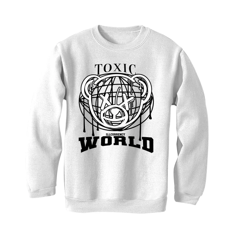 Air Jordan 1 High OG “Reverse Panda” | illcurrency White T-Shirt (Toxic World) - Image 4