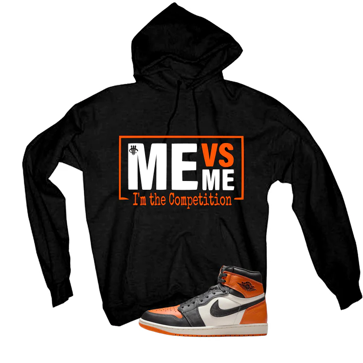 Air Jordan 1 High OG Shattered Backboard Black T-Shirt (Me Vs Me)| illcurrency - Image 3