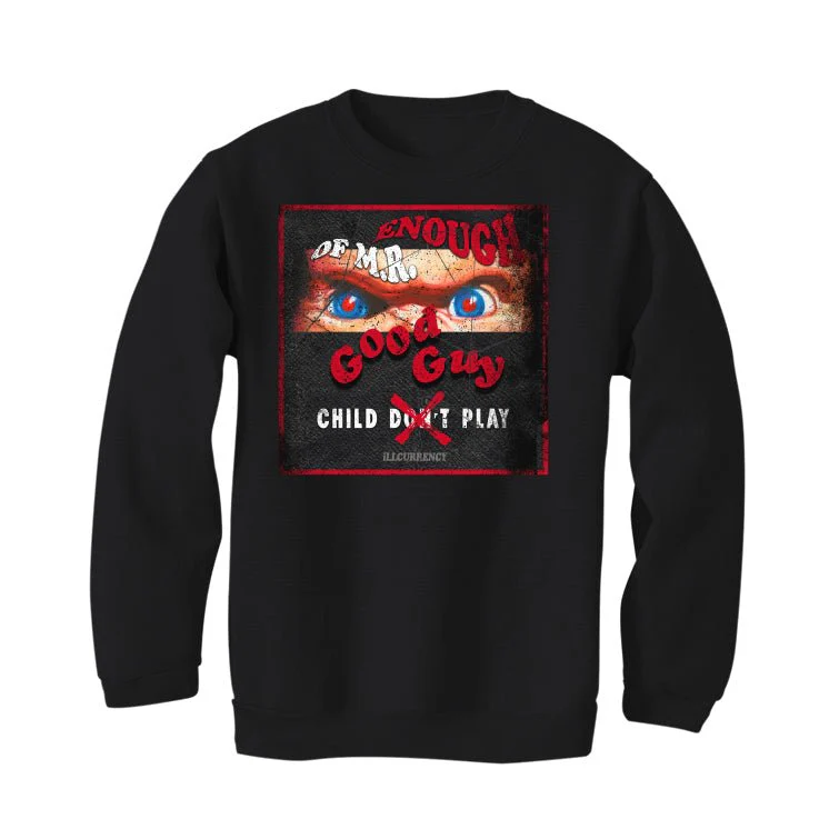 Air Jordan 1 High OG “Spider-Man: Across the Spider-Verse” | ILLCURRENCY Black T-Shirt (ENOUGH OF MR GOOD GUY) - Image 4