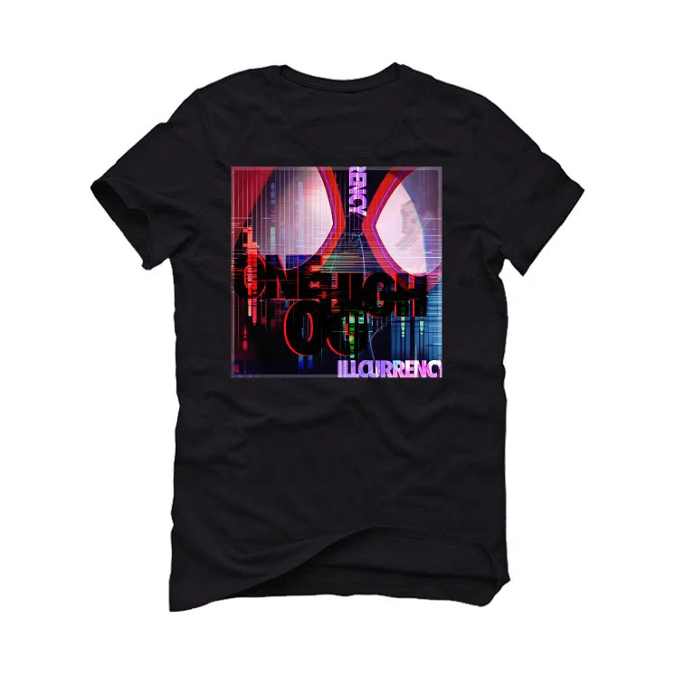 Air Jordan 1 High OG “Spider-Man: Across the Spider-Verse” | ILLCURRENCY Black T-Shirt (ONE OG VERSE) - Image 2