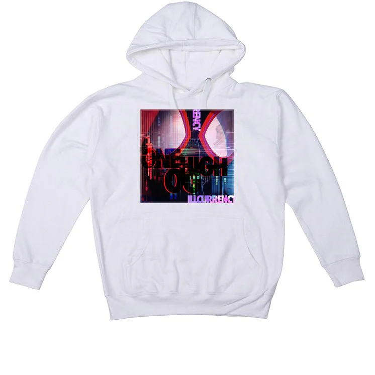 Air Jordan 1 High OG “Spider-Man: Across the Spider-Verse” | ILLCURRENCY White T-Shirt (ONE OG VERSE) - Image 3