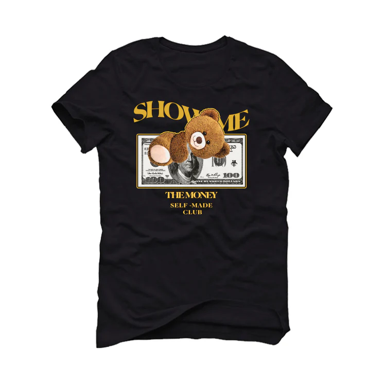 Air Jordan 1 High OG “Taxi” Black T-Shirt (SHOW ME) - Image 2