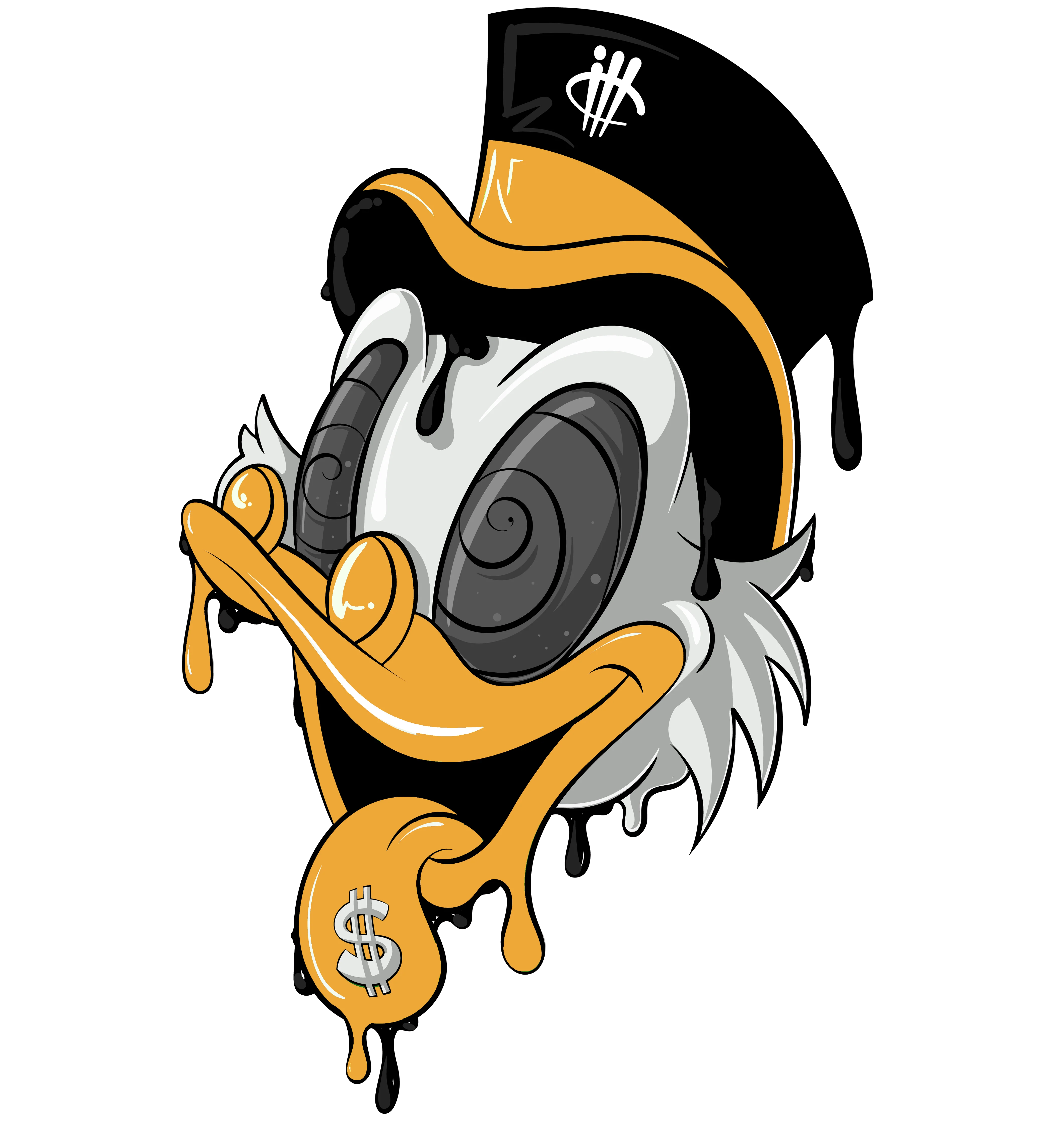 Air Jordan 1 High OG “Taxi” White T-Shirt (Money Duck)