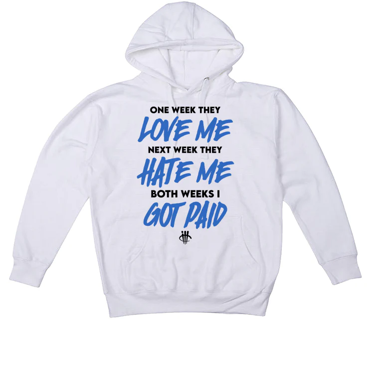 Air Jordan 1 High OG “True Blue” White T-Shirt (Paid) - Image 3