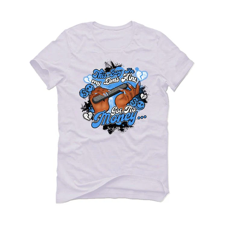 AIR JORDAN 1 HIGH OG “UNIVERSITY BLUE”| ILLCURRENCY White T-Shirt (said i'm pretty) - Image 2