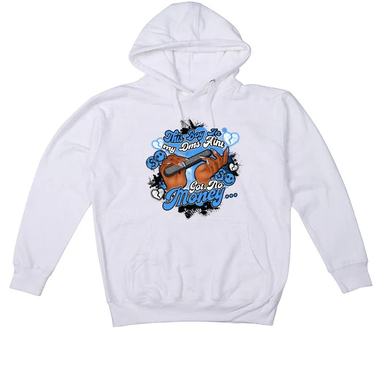 AIR JORDAN 1 HIGH OG “UNIVERSITY BLUE”| ILLCURRENCY White T-Shirt (said i'm pretty) - Image 3