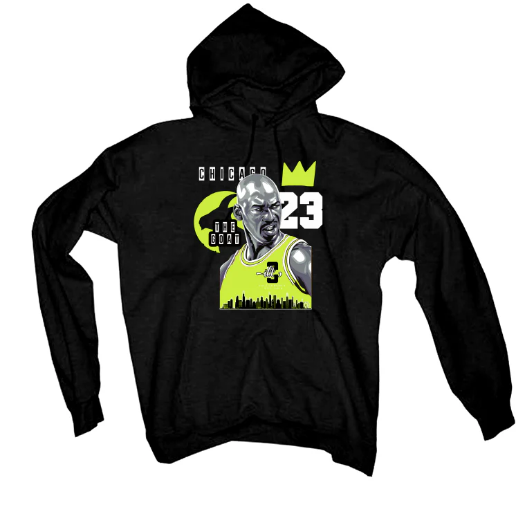 Air Jordan 1 High OG “Visionaire” Black T-Shirt (The Goat) - Image 3