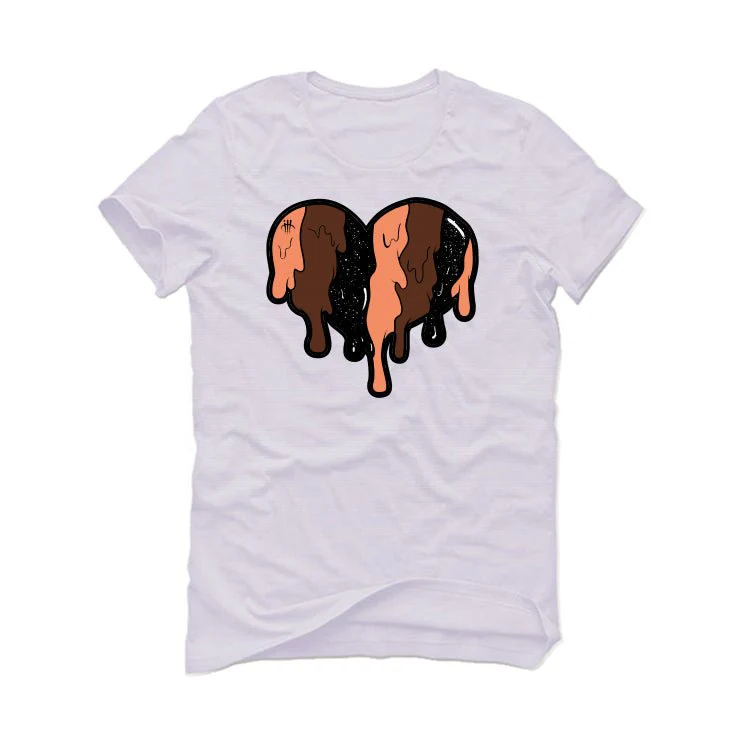 Air Jordan 1 High OG WMNS “Dusted Clay” | illcurrency White T-Shirt (Heart) - Image 2